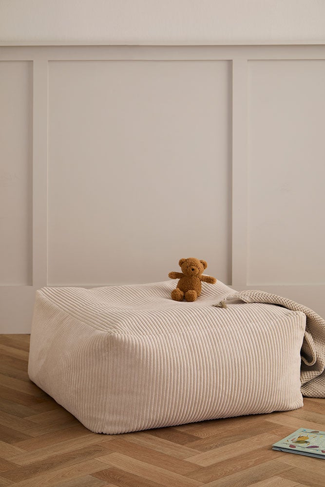 Sittpuff naturvit
